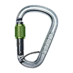 Edelrid HMS BRUCE STEEL FG Karabiner - Hochwertiger Sicherungskarabiner für Bergsport und Klettern