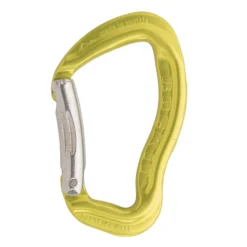 Austri Alpin ROCKIT KARABINER GEBOGENER SCHNAPPER - Hochwertiger Karabiner für Bergsport