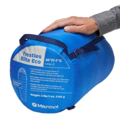 Marmot TRESTLES ELITE ECO 20 LONG Herren - Leichter Kunstfaserschlafsack für Outdoor-Abenteuer -Angebote Bergsport Store 5637469339 i trestles elite eco 20 long marmot 24