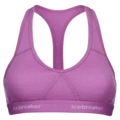 Icebreaker W SPRITE RACERBACK BRA Damen - Sport BH für Skibekleidung & Winterausrüstung