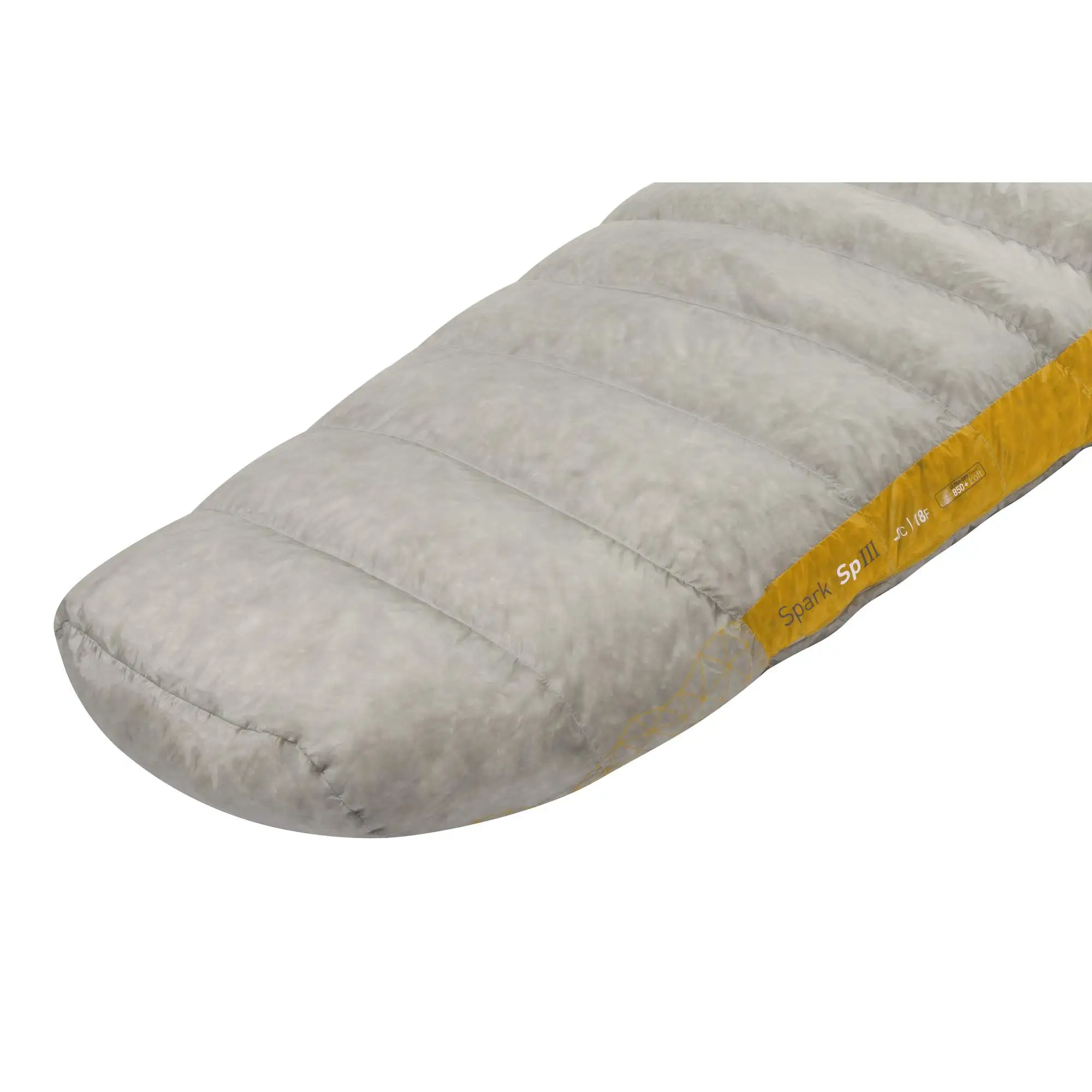 Sea to Summit SPARK SPIII Daunenschlafsack - Leicht, Kompakt & Warm - Regular Light Grey / Yellow 8 Sea to Summit SPARK SPIII Daunenschlafsack - Leicht, Kompakt & Warm - Regular Light Grey / Yellow – Bild 6