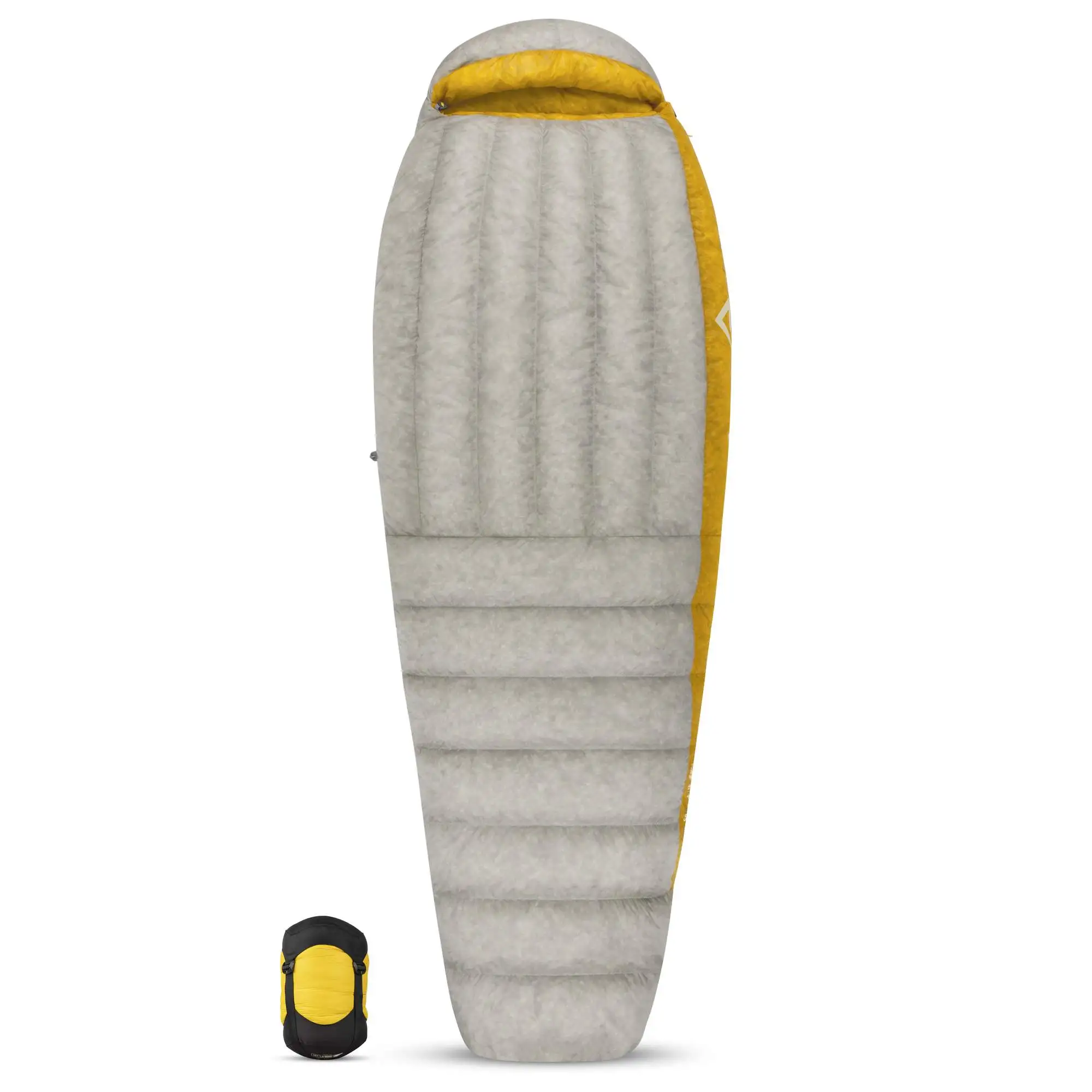 Sea to Summit SPARK SPIII Daunenschlafsack - Leicht, Kompakt & Warm - Regular Light Grey / Yellow 10 Sea to Summit SPARK SPIII Daunenschlafsack - Leicht, Kompakt & Warm - Regular Light Grey / Yellow – Bild 8