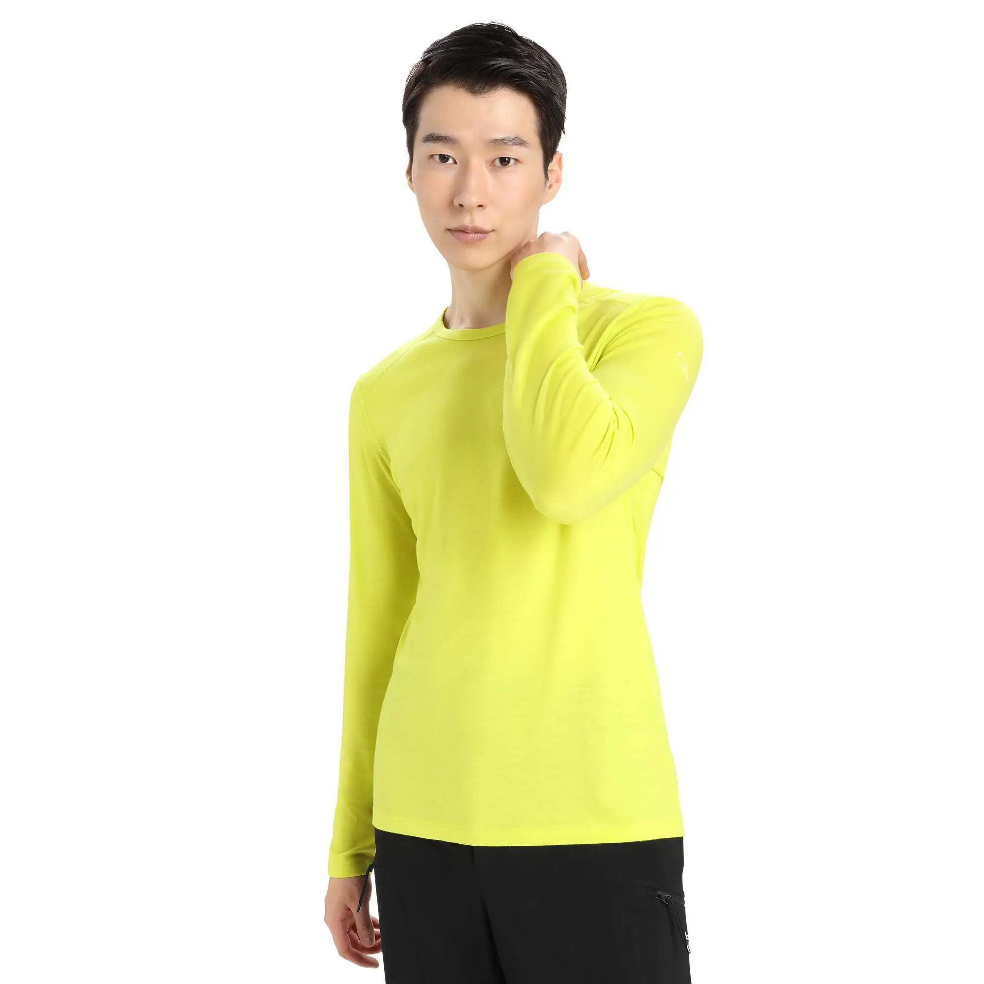 Icebreaker M 200 OASIS LS CREWE Herren - Funktionsshirt für Skibekleidung und Winterausrüstung 4 Icebreaker M 200 OASIS LS CREWE Herren - Funktionsshirt für Skibekleidung und Winterausrüstung – Bild 2