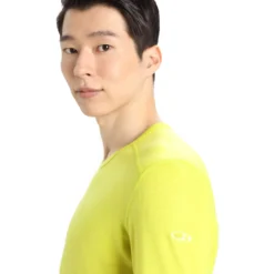 Icebreaker M 200 OASIS LS CREWE Herren - Funktionsshirt für Skibekleidung und Winterausrüstung -Angebote Bergsport Store 5637957195 d men 200 oasis ls crewe icebreaker 24