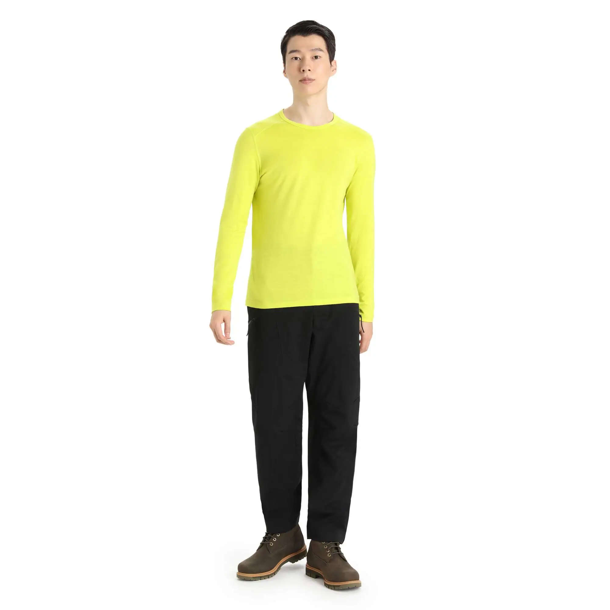 Icebreaker M 200 OASIS LS CREWE Herren - Funktionsshirt für Skibekleidung und Winterausrüstung 7 Icebreaker M 200 OASIS LS CREWE Herren - Funktionsshirt für Skibekleidung und Winterausrüstung – Bild 5