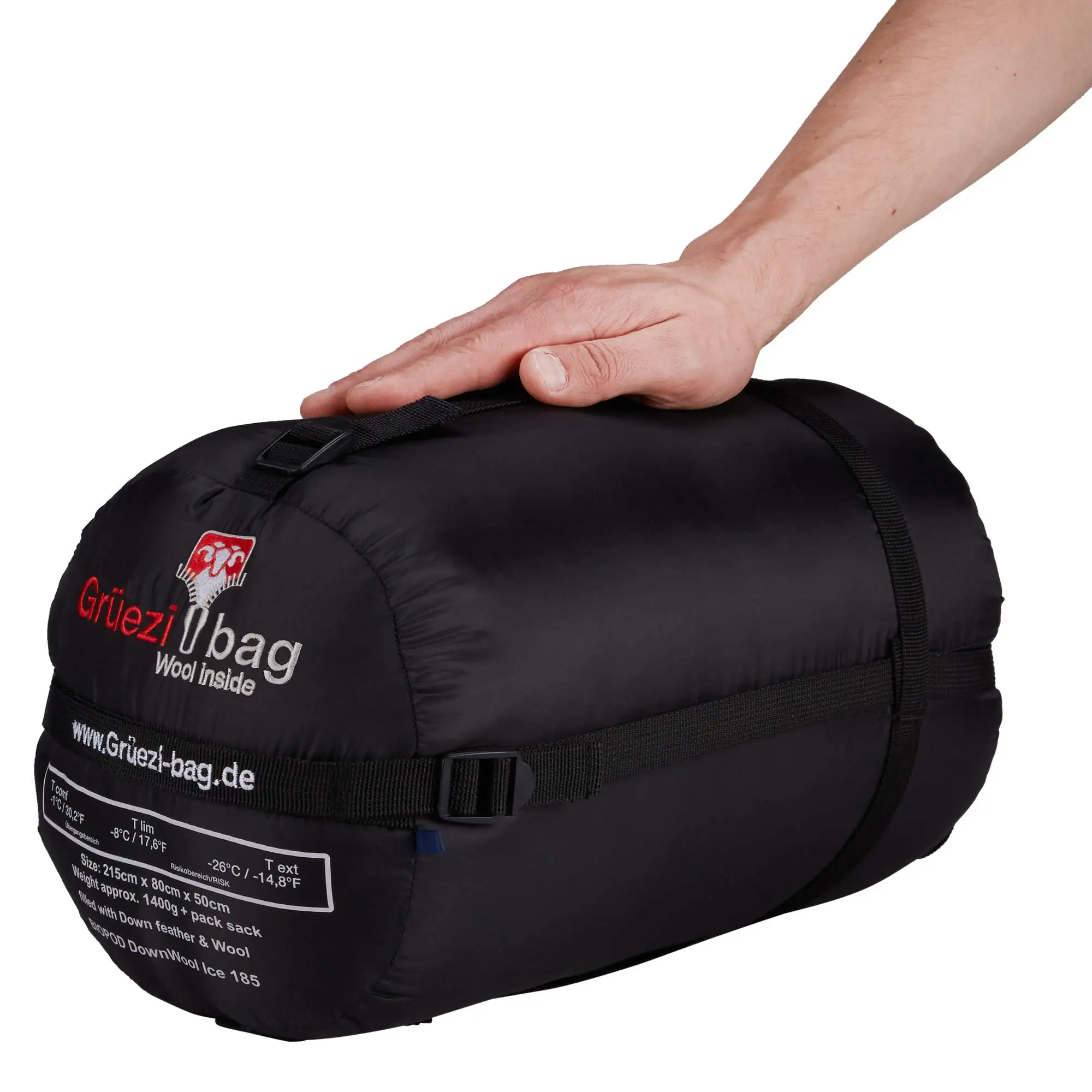 Grüezi Bag BIOPOD DOWNWOOL ICE - Leichter Daunenschlafsack für extreme Kälte 11 Grüezi Bag BIOPOD DOWNWOOL ICE - Leichter Daunenschlafsack für extreme Kälte – Bild 9