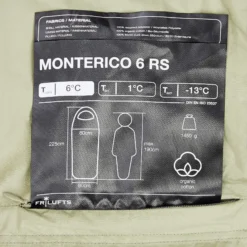 FRILUFTS MONTERICO 6 RS - Premium Daunenschlafsack für Outdoor-Abenteuer -Angebote Bergsport Store 5637998162 f monterico 6 rs frilufts 24