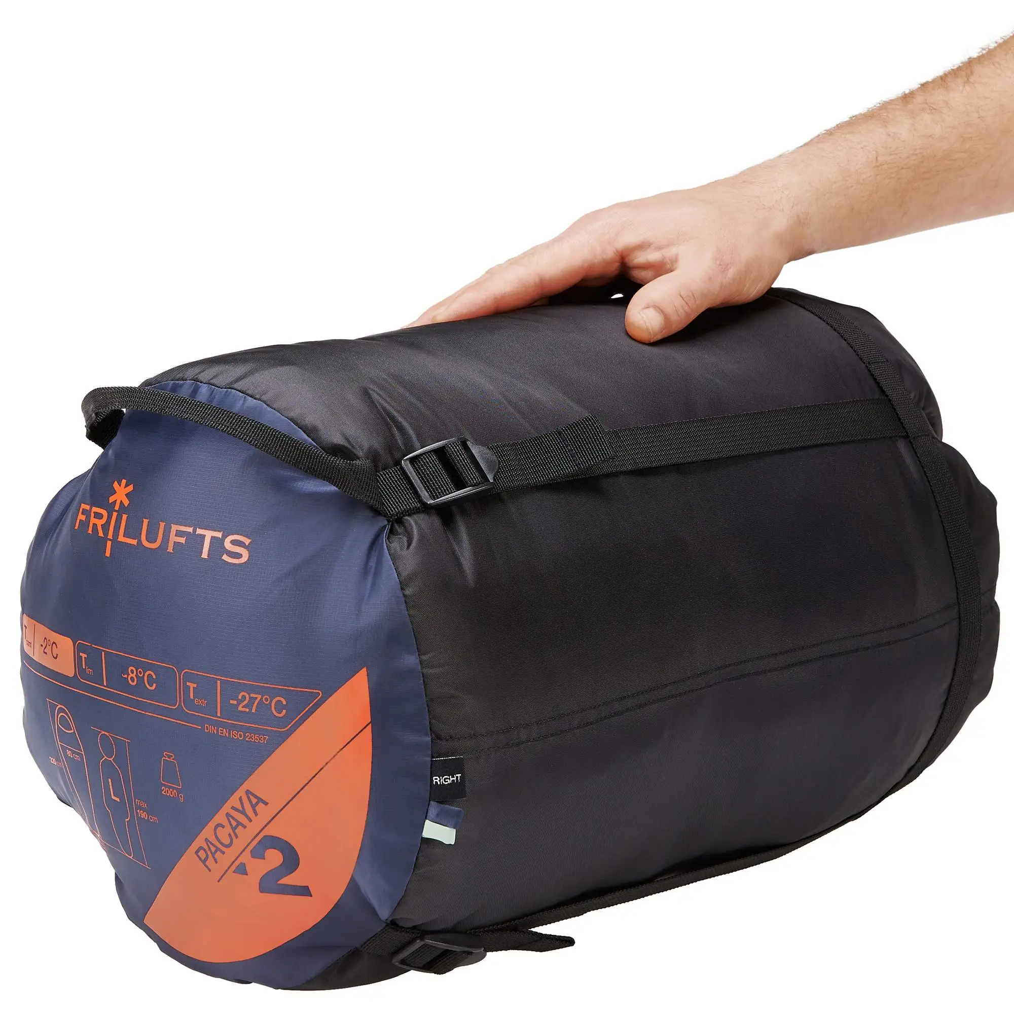 FRILUFTS PACAYA -2 Kunstfaserschlafsack | Leichter & Komfortabler Schlafsack für Outdoor-Abenteuer 11 FRILUFTS PACAYA -2 Kunstfaserschlafsack | Leichter & Komfortabler Schlafsack für Outdoor-Abenteuer – Bild 9