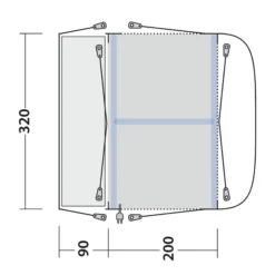 Outwell PARKVILLE 200SA - Busvorzelt | Dachzelt für Camping und Outdoor-Abenteuer -Angebote Bergsport Store 5638031663 n parkville 200sa outwell 24