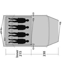 Outwell STARHILL 4A Familienzelt – Robustes & geräumiges Zelt für 4 Personen -Angebote Bergsport Store 5638031667 o starhill 4a outwell 24