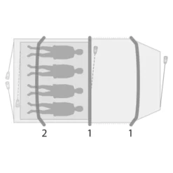 Outwell STARHILL 4A Familienzelt – Robustes & geräumiges Zelt für 4 Personen -Angebote Bergsport Store 5638031667 q starhill 4a outwell 24