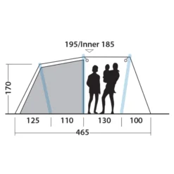 Outwell STARHILL 4A Familienzelt – Robustes & geräumiges Zelt für 4 Personen -Angebote Bergsport Store 5638031667 r starhill 4a outwell 24