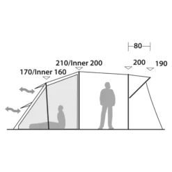 Robens WOLF MOON TC 5XP - Familienzelt | Tunnelzelt für 5 Personen | Robust & Wetterfest -Angebote Bergsport Store 5638032237 i wolf moon tc 5xp robens 24