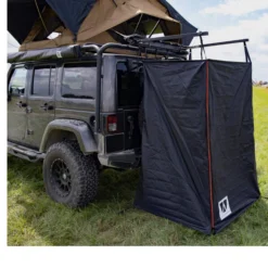 SHOWER TENT MIT REGENSCHUTZ 100CM - Praktisches Zeltzubehör für Camping und Outdoor