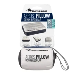 Sea to Summit AEROS DOWN PILLOW REGULAR - Ultralight Reisekissen für Camping & Outdoor -Angebote Bergsport Store 5638038556 e aeros down pillow regular sea to summit 24